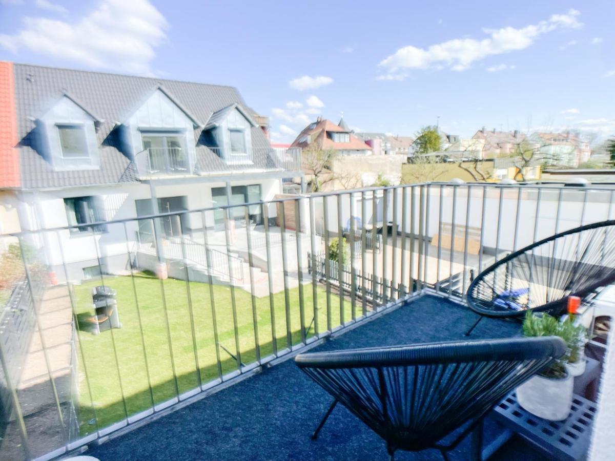 M-Style 02 Apartment Mit Balkon 24H Self-Check-In, Free Parking, Netflix Nürnberg Eksteriør bilde